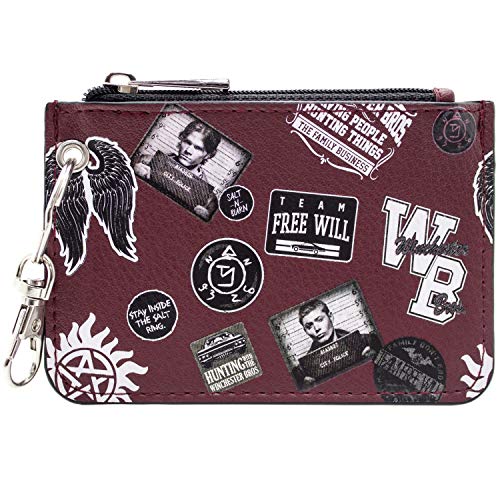 Preisvergleich Produktbild Supernatural Jagd Winchester Bros Schwarz Portemonnaie Geldbörse