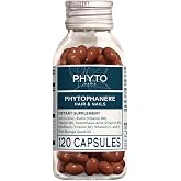 PHYTO Phytophan&egrave;re%100 Doğal Sa&ccedil; D&ouml;k&uuml;lmesi İnceltici Diyet Takviyesi, 2 Aylık Tedarik 120 Adet (1'li Paket)