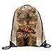 Produktbild Cute Puppy Looking at You Unisex Gym Drawstring Shoulder Bag Backpack String Bags