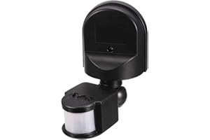 WMLBK pir sensor and switch - 110V-240V Adjustable PIR Body Motion Infrared Detector Light Bulb, IP44 Waterproof Home Lighting, 180 Degree Sensor