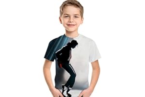 TANGSENYU Kids Boys Girls Fashion 3D T-Shirt Short Sleeve Print Tee Shirts Tops