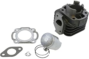 2EXTREME Zylinder Kit 50ccm 12mm kompatibel für Explorer ATU Race GT50, KEEWAY RY6 50, BENELLI 49X QuattronoveX 50, CPI HUSSAR (E2) ab 2003, SWAN 50 2009-, BAOTIAN BT49QT-20C (1E40QMA), FORMULA R