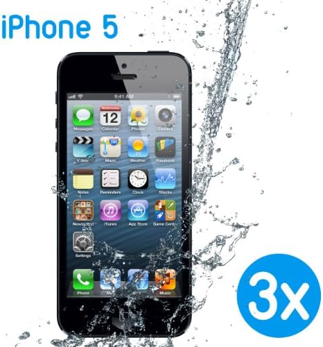 3 x Smartskin iPhone 5S, 5C, 5 protective skin perfect multiuse protection against water, dust, sand, snow and much more