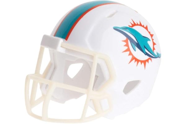 Riddell Miami Dolphins Casque Pocket Pro Speed Style 2018 Unisexe, Couleur de l'équipe, Taille Unique