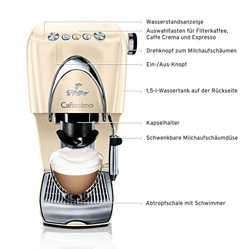 Tchibo Kaffeekapselmaschine Cafissimo CLASSIC, Seashell - 3