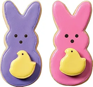 Wilton 2308-0314 2-Piece Peeps Cookie Cutter Set, Multicolor