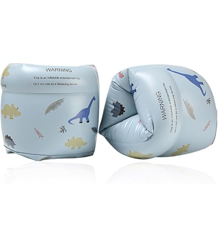 Bouées Brassards Enfants OHREN - Double Chambre Sécurité - PVC Sans BPA 1-6 Ans (0-30 Kg) - Blanc