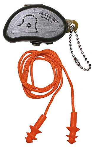 Preisvergleich Produktbild MFH Gehörschutzstöpsel, orange, mit Transportbox, oliv