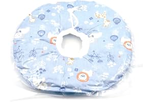 SMELL & SMILE Collar Isabelino Gato Collar de Recuperación para Mascotas Collar Protector para Gato Collares Cono de Suave Color Aleatorio (16-29CM)