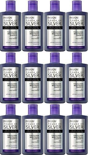 TWELVE BOTTLES of Touch Of Silver Twice A Week Brightening Shampoo 150ml