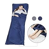 ★ Diseño elegante: exquisita mano de obra compacta, el forro del saco de dormir que contiene un pequeño y seguro de calidad, tiene un bolsillo de almacenamiento, diseño de cordón, garantiza que los sacos de dormir se almacenan en un entorno limpio, prolonga la vida útil del saco de dormir.
