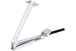 Randaco Gewächshaus Fensteröffner, Hubkraft 7kg, Automatischer Fensterheber, Öffnen und Schließen durch Temperatursteuerung automatisch, ubhöhe 45 cm