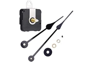 freneci Mains D'horloge 3D, Bricolage Grandes Aiguilles Aiguilles Horloges Murales 3D Home Art Decor Quartz Horloge Mécanisme Accessoires Réparation Remplacem