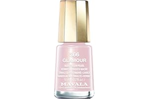 Mavala - Vernis à Ongles Mini Color Rose - Application Précise et Aisée - Longue Tenue - Séchage Rapide - Brillance Durable - Formule Végane - Nacré - 366 Glamour