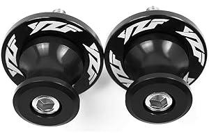 BXMOTO Diábolos Moto Basculante Bobina de Deslizadores Tornillo del Soporte M6 6mm CNC Aluminio para Yamaha YZF R1 R3 R6 R6S R25 R125 600R