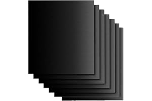 GQC BBQ Grillmatten, 6er Set BBQ Antihaft Grillfolie Wiederverwendbar PFOA-Frei Grillpapier Grill-und Backmatte für Fleisch, Fisch und Gemüse 40x32.5 cm BBQ und Backen Grill zubehöre Mat