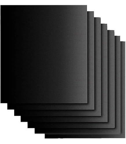 8 Tapis De Cuisson Pour Barbecue 40x33cm Anti-Adhésifs Résistants à La Chaleur - Idéal Gaz, Charbon Et Électrique