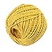 Produktbild Y56 1.5mm 100M Zwei Farben Baumwolle Bakers Twine Seil rustikale Land Handwerk handgemachte Accessoires Makramee Baumwollseil Natur Baumwollseil Baumwollkordel Rolle Schnur Seil Handwerk (J)