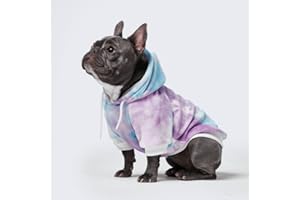 Spark Paws Felpa con cappuccio per cani di taglia piccola, media e grande, adatta per cani di taglia piccola, media e grande, adatta per bulldog francesi, pitbull, cuccioli, giacca invernale