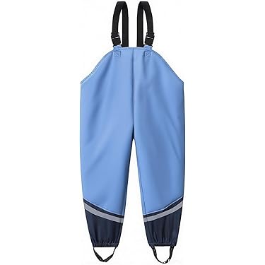 Salopette Impermeabile Per Bambini - Giubbotto Neoprene Rosso - Foto 6