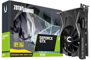 Zotac Gaming Geforce GTX 1630 4Go GDDR6 Carte Graphique ZT-T16300F-10L