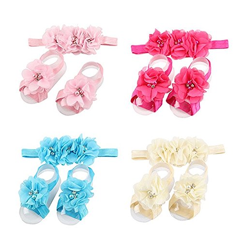 Magicmoon® Turban Headband Head Wrap Wear Hair Band for Little Baby Girl Newborn (Color B)