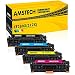 Produktbild Amstech 4Pack Kompatibel Toner für HP 312X CF380A CF380X CF381A CF382A CF383A 312A Replacement für HP Color LaserJet Pro MFP M476dn M476dw M476 M476nw HP 476 LaserJet Pro MFP M470 Series M476 DN DW NW