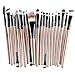 Produktbild Hosaire 20x Professional Make-up-Pinsel Billig Trendiges Set Tools Make-up Toiletry Beauty Makeup Brush Berufsverfassungs Maskenbürste Gesichtspinsel