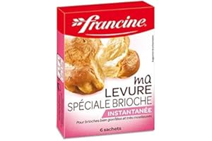 FRANCINE - Levure Spéciale Brioche 42G - Lot De 4 - Vendu Par Lot