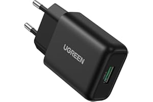 ‎UGREEN UGREEN USB Oplader 3A USB Power Bank Quick Charge 3.0 Fast Charger Kompatybilny z Galaxy S10 S9 S8 S7 A21s A52 A51 A50 A40 M43, Xperia 10 II, Redmi Note 8 Pro, Huawei P30lite itp