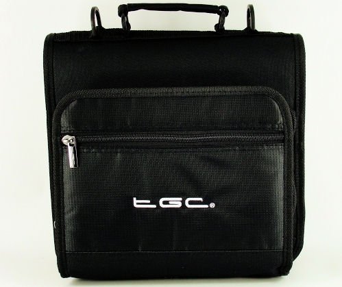 New Jet Black Deluxe Twin Compartment Shoulder Carry Case Bag for the HP ElitePad 900 G1 Tablet - Cover & Accessories