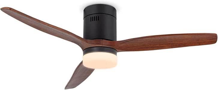 Ikohs Lightcalm Black Ventilateur De Plafond 40w Dc Reverse Amazon Fr Cuisine Maison