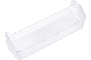 sparefixd Bandeja inferior para puerta de refrigerador, congelador, botella, estante inferior