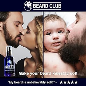 Beard Club – Unscented Beard Oil Bottle 100ml - Beard Oil for Men - Beard Growth Oil - Beard Moisturiser for Men - Beard… - Image 2