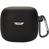 Case Matte Silicone Black for Microsonic JBL Tune Flex [Case Compatible with Tune Flex - Black]