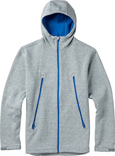 Burton Herren Fleecejacke MB PS Clean, High Rise Heather, L, 16243100067