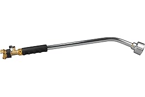 B2C Watering Lance 50cm 75cm 90cm Garden Nursery Aluminium Geka Fitting Hose Pipe Irrigation Flow Rate Regullation Non-Slip Handle Aluminium (50cm Lance Set)