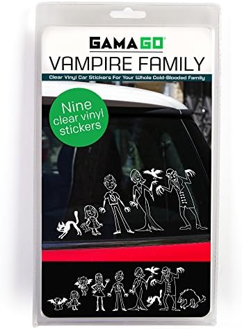 GAMAGO Vampire Family Car Stickers