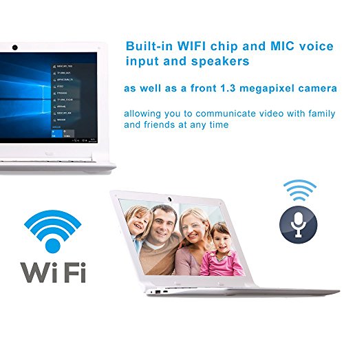 0 8 kg ultra thin lightweight 11 6 inch ultra-thin notebook computer Intel quad-core processor quiet CPU 6000 mAh Built-in wireless LAN with battery  