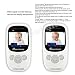 Baby Monitor with Camera -2.4 GHz For Signal Transmission /LCD Digital Video Audio Two-way Talk Night Vision 4 Lullabies Temperature Monitoring for Baby/Old/Pet