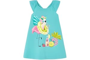 MAYORAL Vestido Niña Verano –Sin Mangas – Vestido Playero para Niña – Ropa de Regalo-rallado – para niñas de 2 años a 8 años