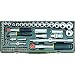 Produktbild Proxxon Steckschlüsselsatz 1/4" + 1/2" 56-T. 23040 0649964347525