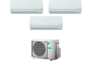 DAIKIN Climatizzatore Trial Split 9000 + 9000 + 12000 Btu A++/A+ Gas R32-2xATXF25A + ATXF35A + 3AMXF52A9