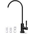 Frizzlife RO Water Filter Faucet- Drinking Water Faucet fits Most Reverse Osmosis System & Water Filtration System-SUS304 Stainless Steel, Black