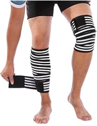 Doact Rodillera Ajustable Soporte para Alivio de dolor Articular, Artritis, Rotura del Menisco, deportes, correr - para Mujer y Hombre (2 pcs)