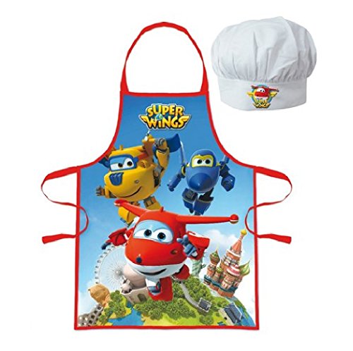 Preisvergleich Produktbild Palleon Super Wings Kinder Koch-Set Kochschürze und Kochmütze