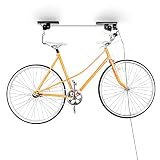 Relaxdays New Bike/Bicycle Garage/Shed Storage Rack/Hoist/Lift