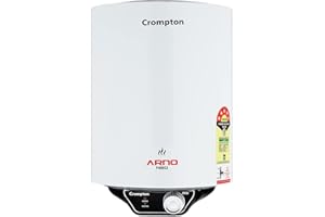Crompton Arno Neo 15-L 5 Star Rated Storage Water Heater (Geyser) with Advanced 3 Level Safety, National Energy Conservation Award Winner 2023
