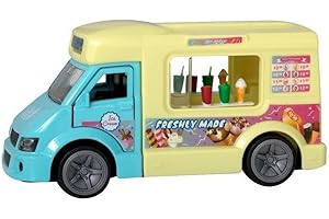CELINO MAKING YOUR DAY Celino® Ice Cream Van Musical Lights & Sounds Diecast Kids Vehicle Toy