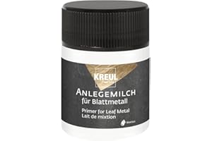 KREUL 99450 - Leche de mezcla 50 ml Adhesivo líquido especial a base de agua para la aplicación de láminas metálicas
